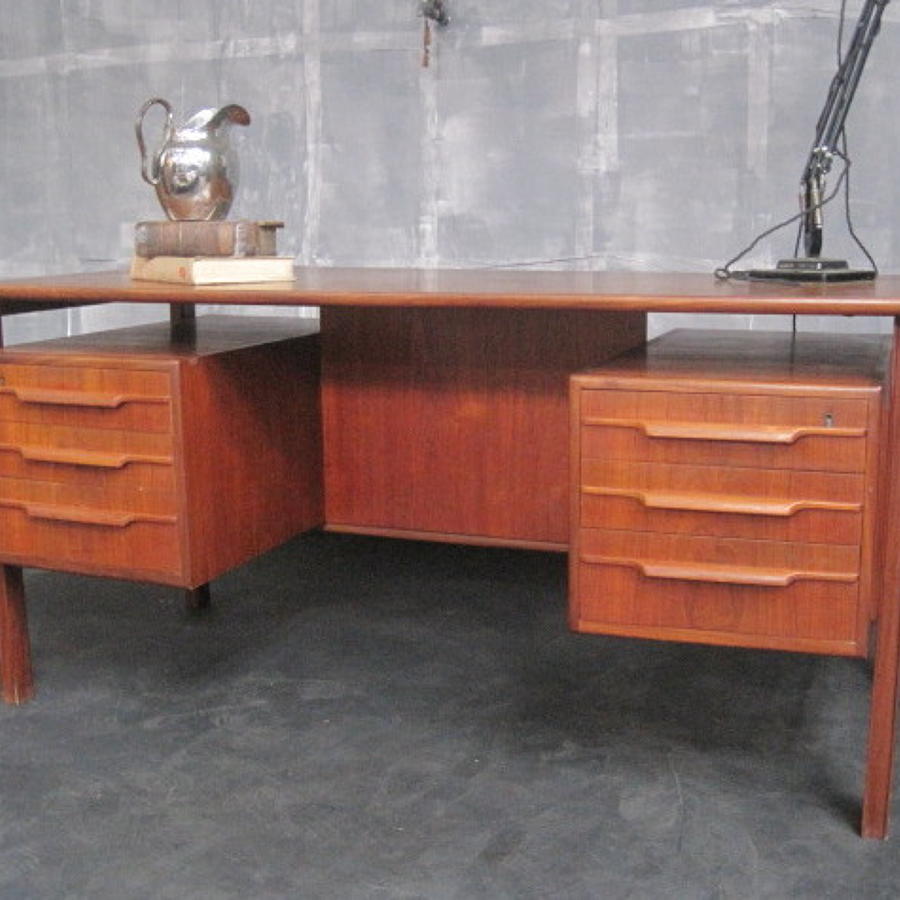 Danish teak desk