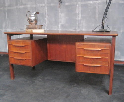 Danish teak desk