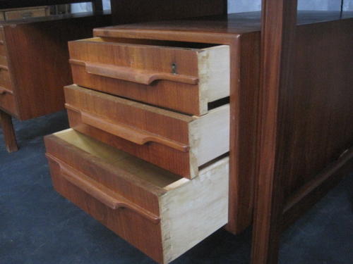 Danish teak desk
