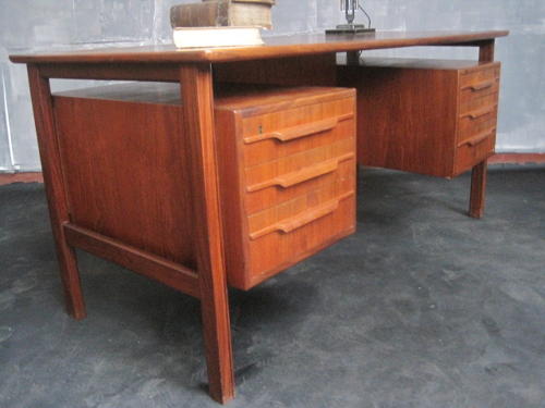 Danish teak desk