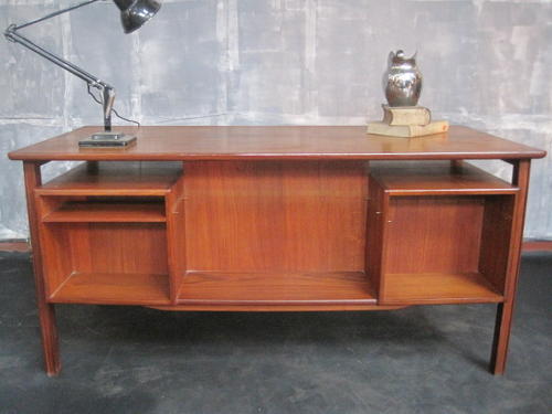 Danish teak desk