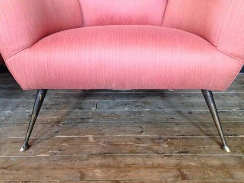 A pair of Italian armchairs