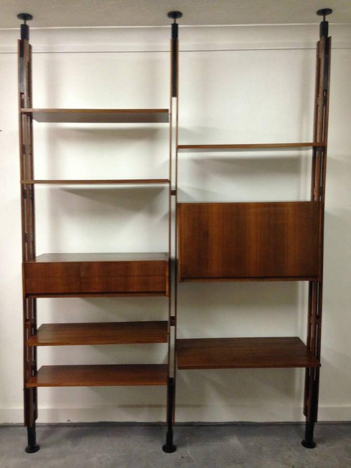 LB7 room divider bookcase by Franco Albini