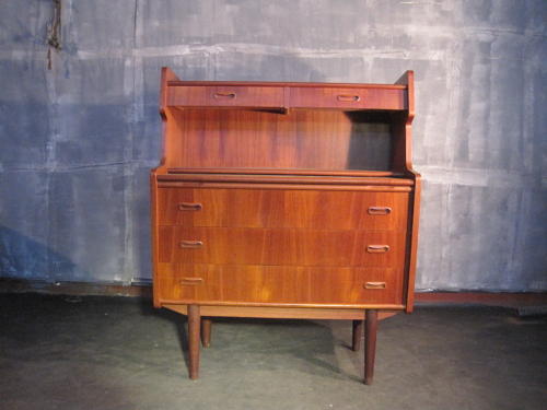 Danish teak bureau