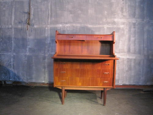 Danish teak bureau