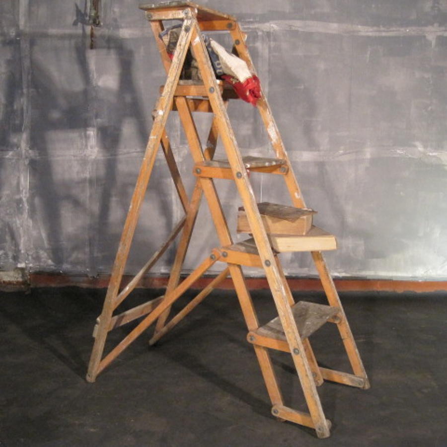 Vintage stepladder