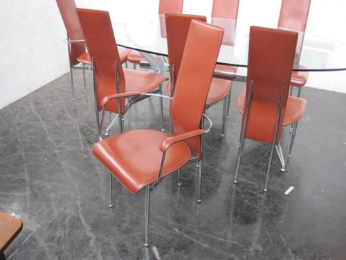 Giancarlo Vegni chairs and table