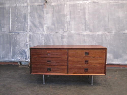 Rosewood chest of drawers by Brouer