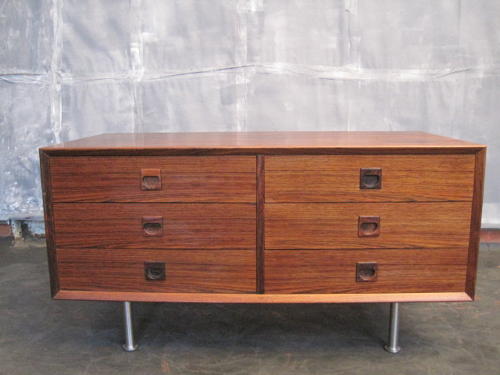 Rosewood chest of drawers by Brouer