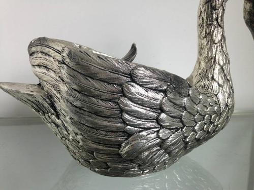 Swan ice bucket by Mauro Manetti
