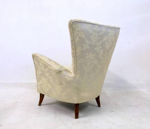 A pair of 1950s  Italian armchairs