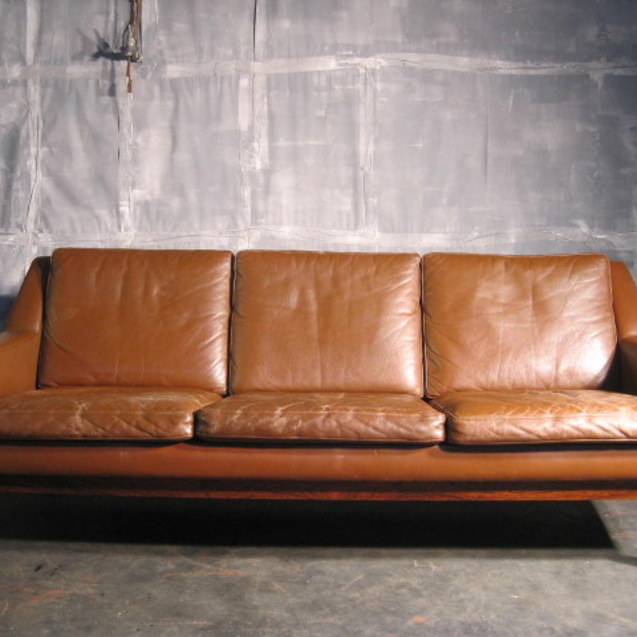 Danish leather sofa