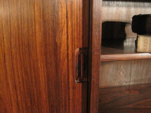 Long Danish rosewood sideboard