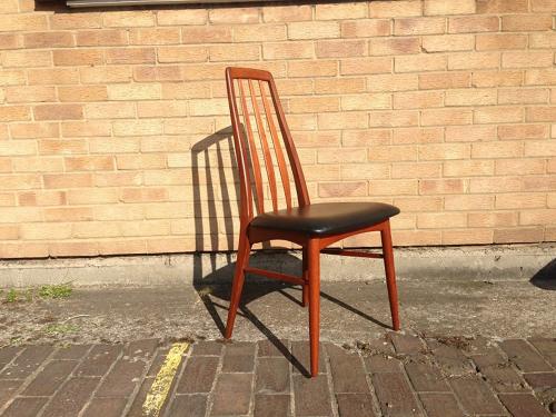 A set of six teak dining chairs by Koefoeds Hornslet