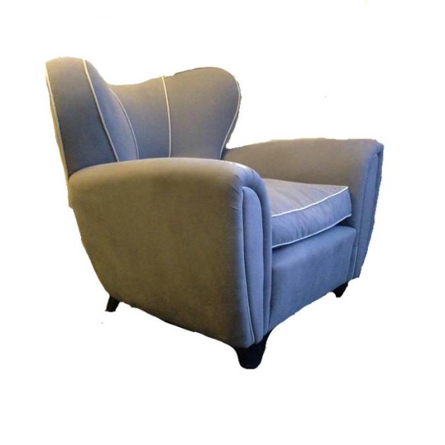 Large 1940s Italian armchair