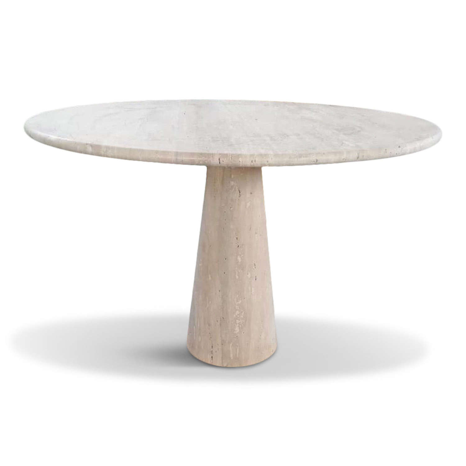Made to order Italian travertine dining table