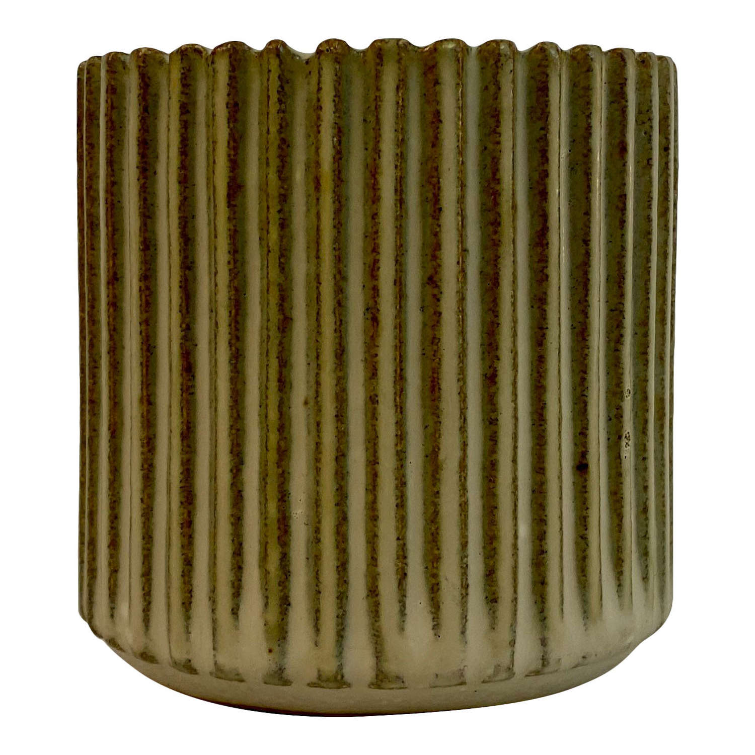 1940s Danish Stoneware Pot by Arne Bang