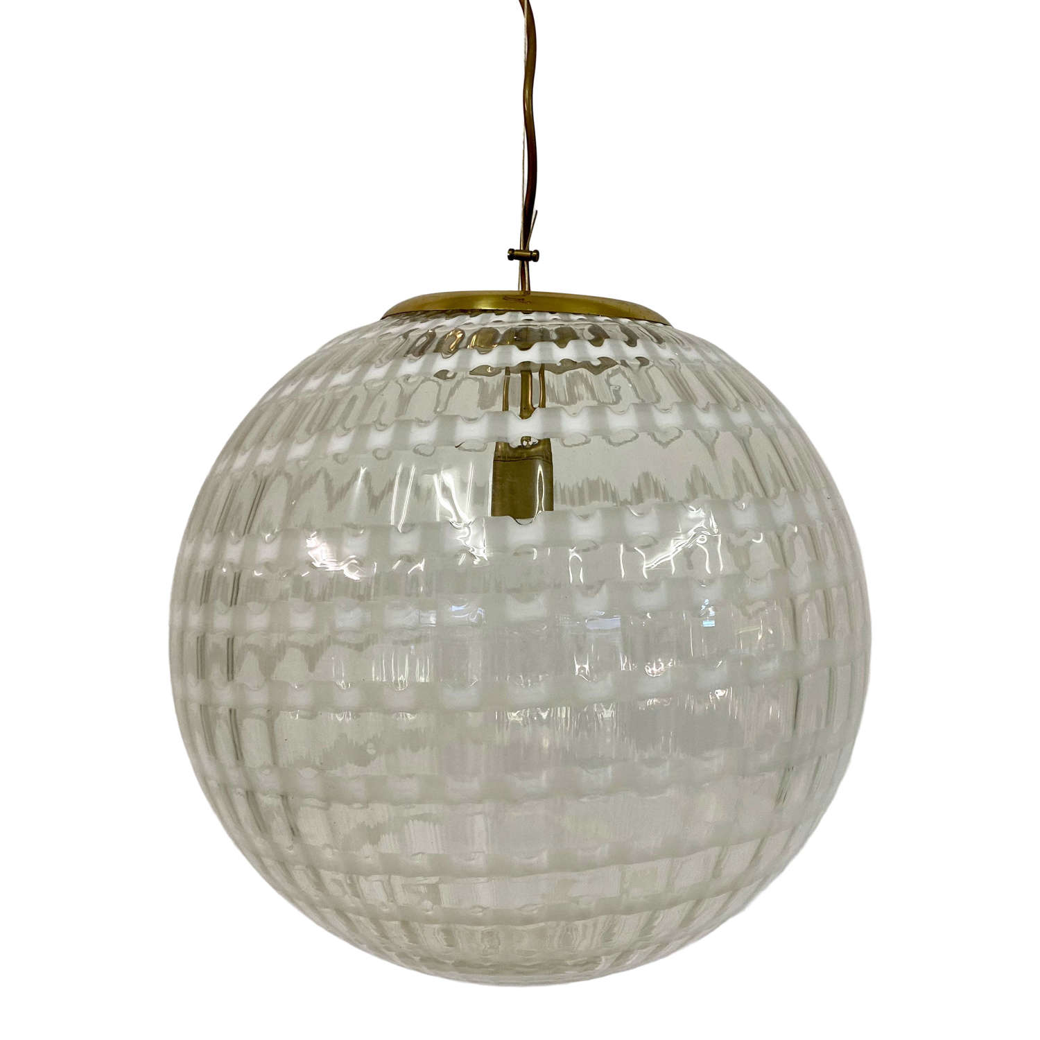 1970s Murano Glass Globe Pendant