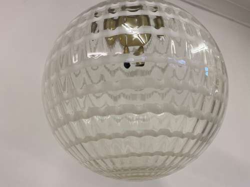 1970s Murano Glass Globe Pendant