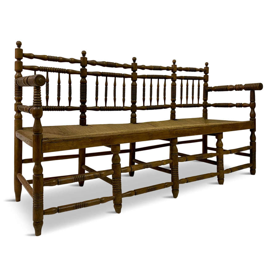 19th Century Country House Bench