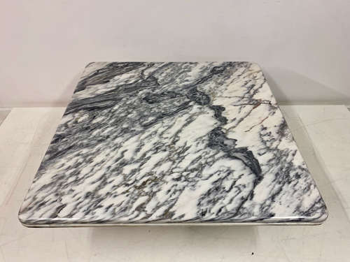 1970s Italian Coffee Table in Arabescato Marble