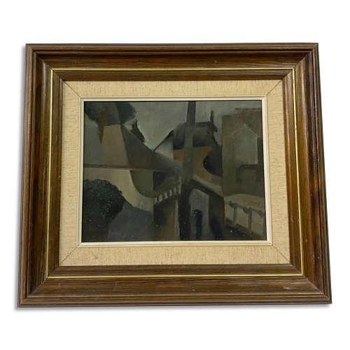 1970s British Abstract Painting by John Tanton