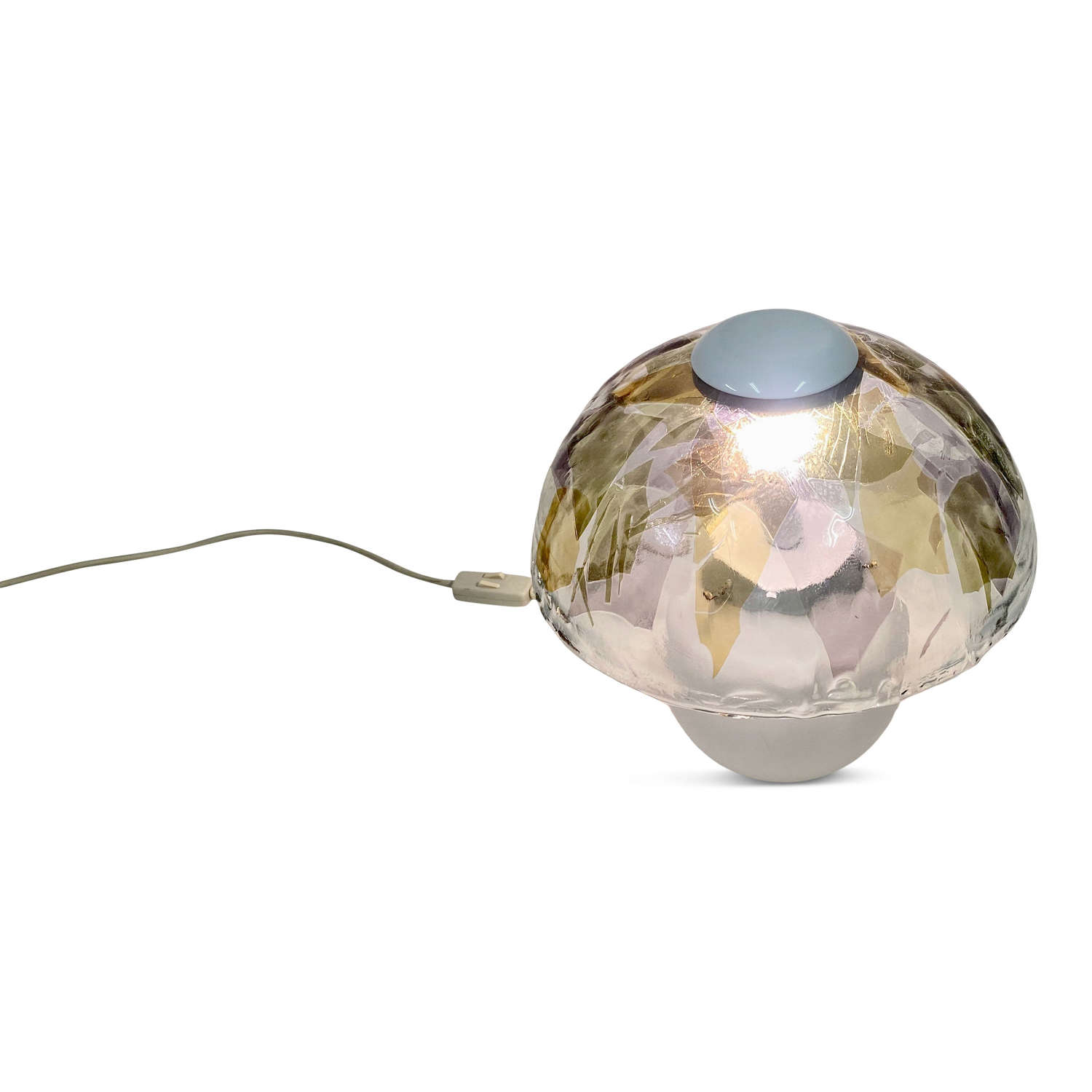 1970s Italian La Murrina Murano Glass Table Lamp