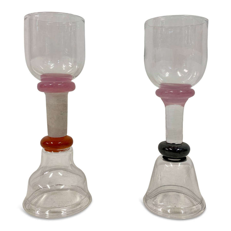 Pair of 1980s Memphis Style Glasses
