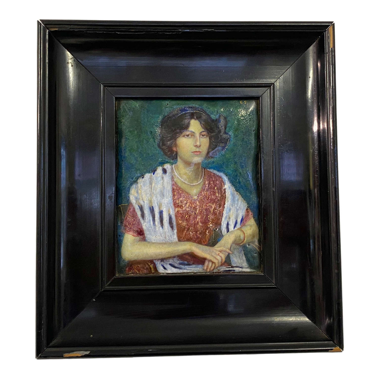 Portrait of Lady by George Harcourt Sephton