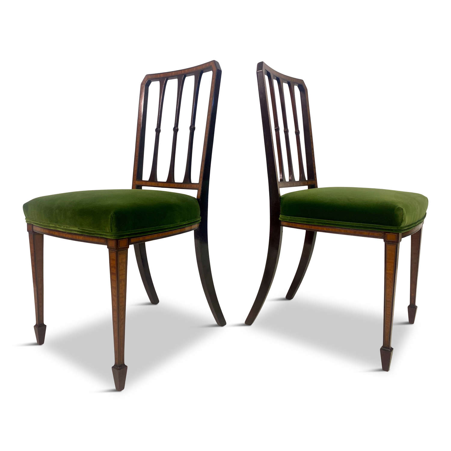 Pair of Maple and Co Bedroom Chairs