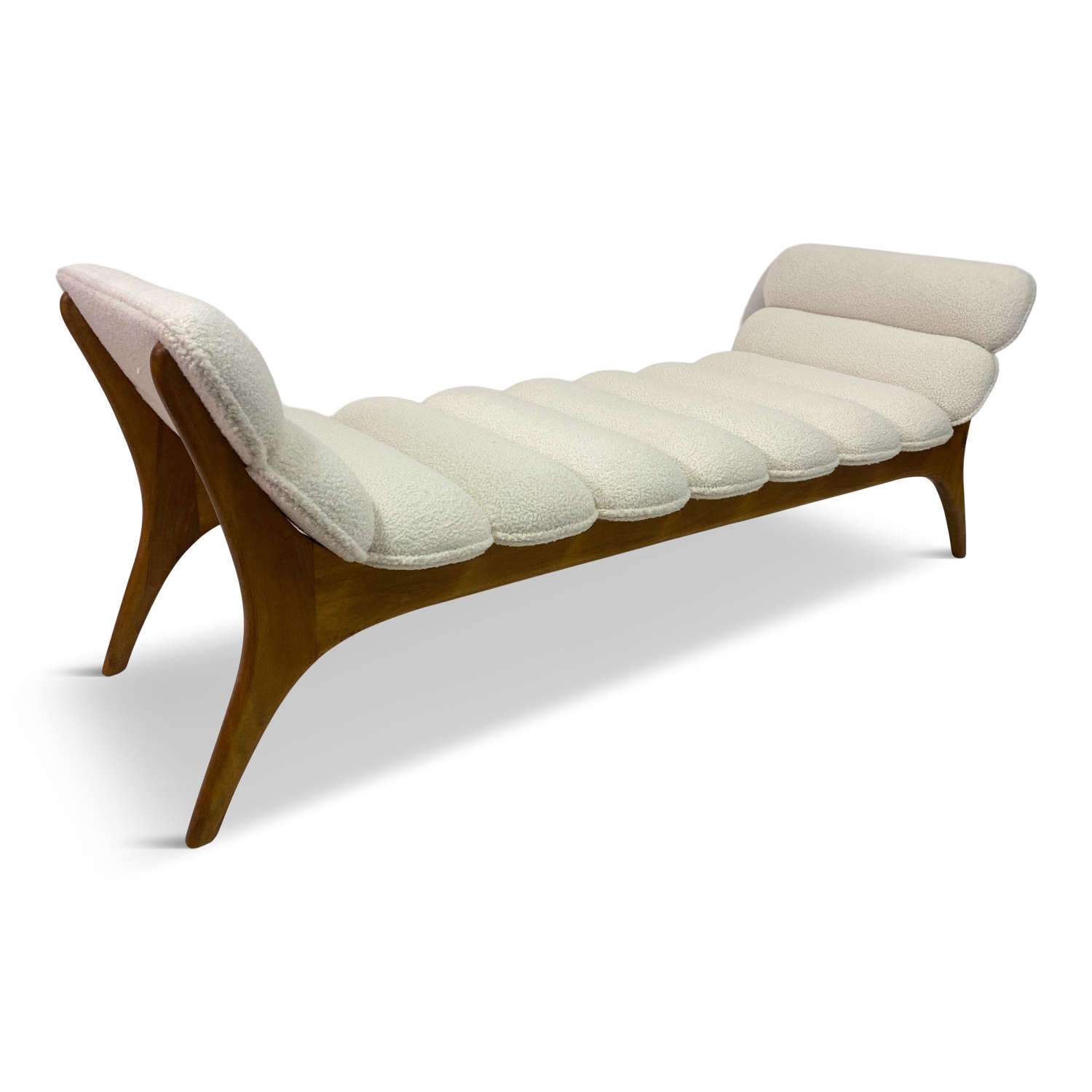 Contemporary Italian Daybed in Boucle