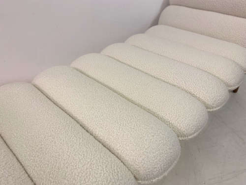 Contemporary Italian Daybed in Boucle