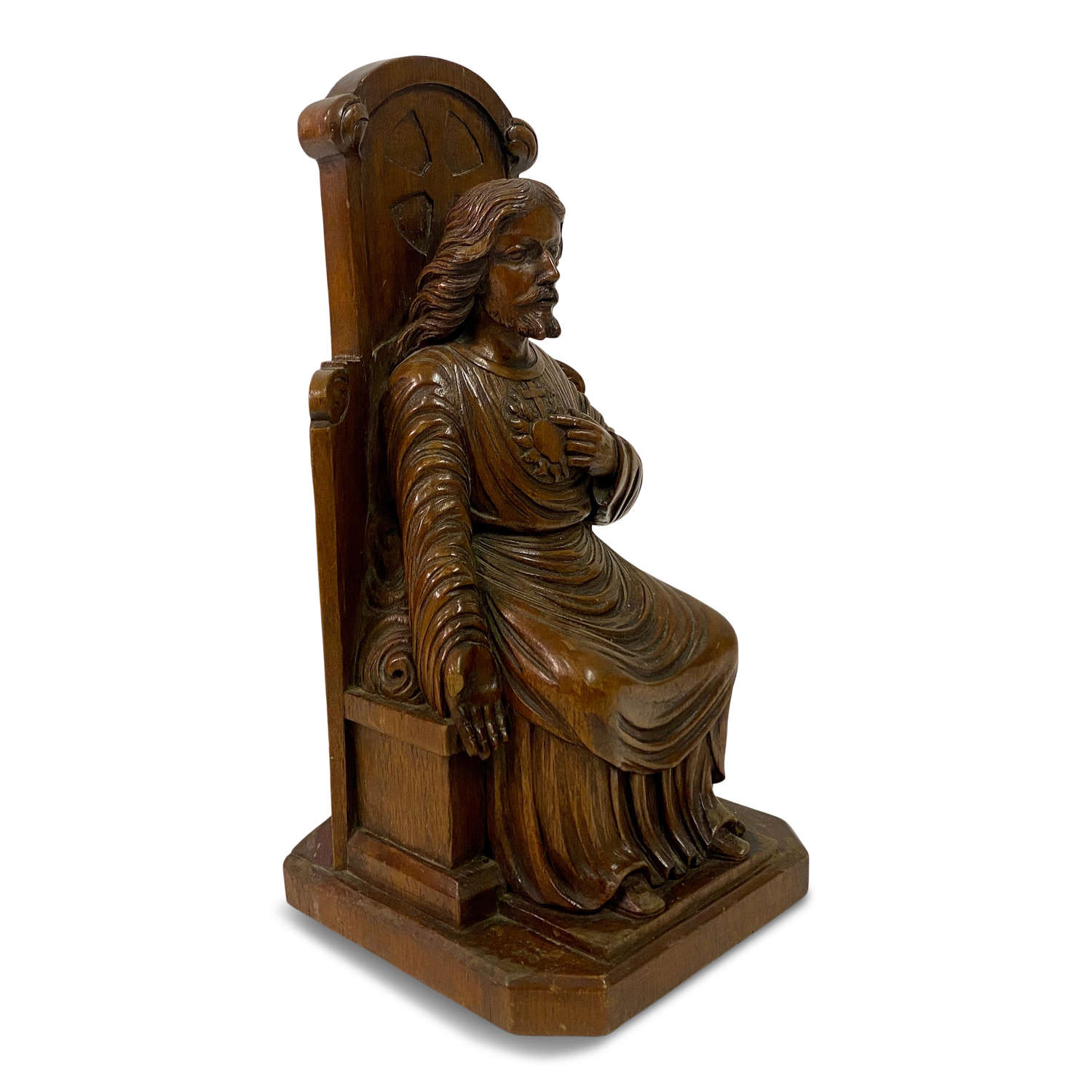 Carved Religious Figure