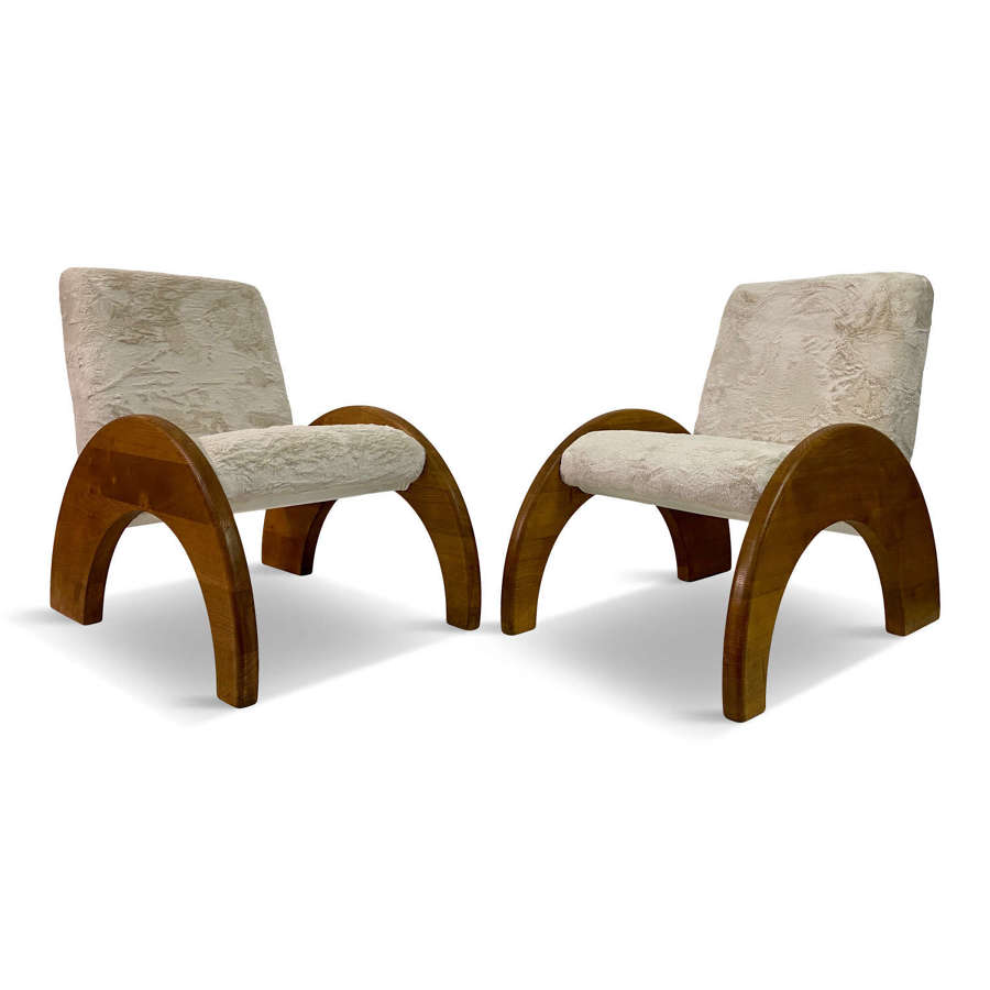 Pair of Contemporary Italian Armchairs