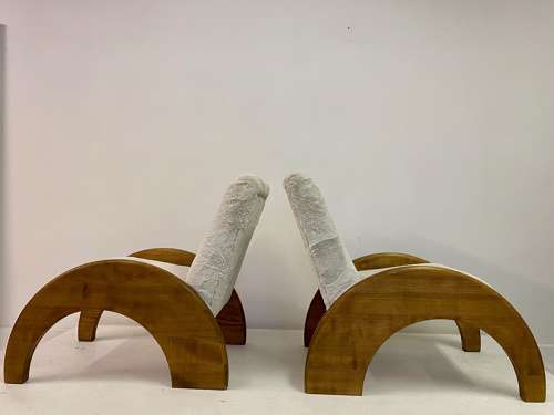 Pair of Contemporary Italian Armchairs