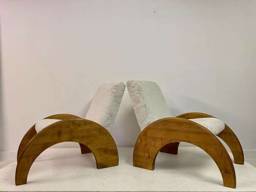 Pair of Contemporary Italian Armchairs