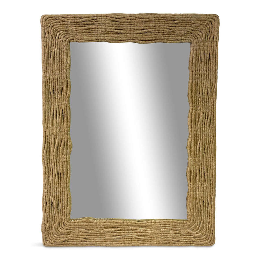 Contemporary Amani Mirror by Made Goods