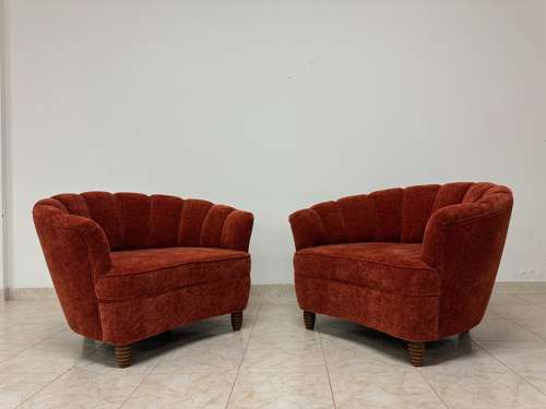 1950s Style Italian Armchairs