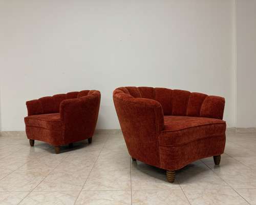 1950s Style Italian Armchairs