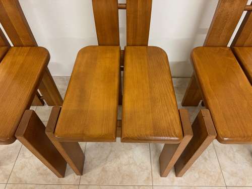 Brutalist Italian Dining Chairs