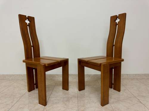 Brutalist Italian Dining Chairs