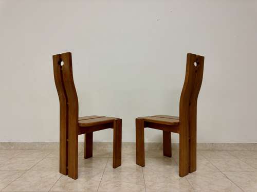Brutalist Italian Dining Chairs