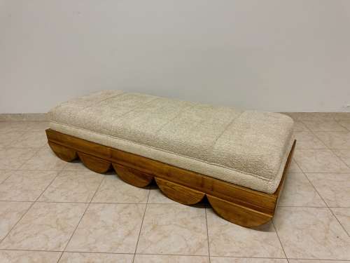 Contemporary Italian Daybed with Half-Circle Feet
