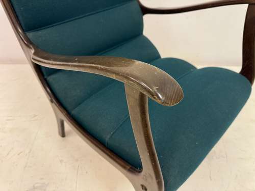 1950s Italian Armchair by Ezio Longhi