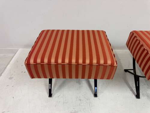 Pair of 1950s Italian Stools by Gianni Moscatelli for Formanova