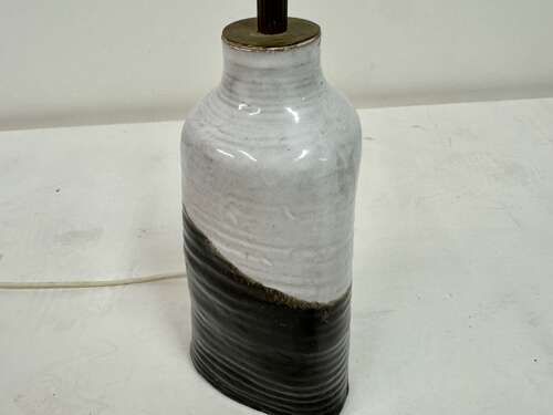 Mid-Century Glazed Pottery Table Lamp, 1960s