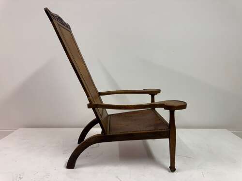 Arts and Crafts Oak Studio Chair by Arthur Simpson of Kendal, circa 1910