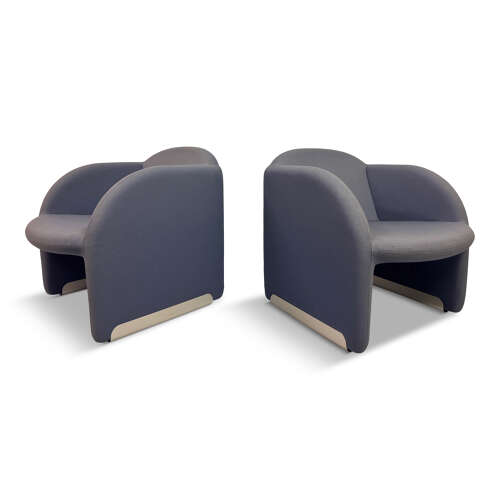 Pair of Ben Chairs by Pierre Paulin for Artifort