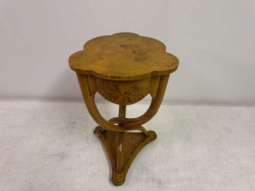 Early 20th Century Italian Burr Wood Occasional Table