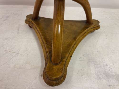 Early 20th Century Italian Burr Wood Occasional Table